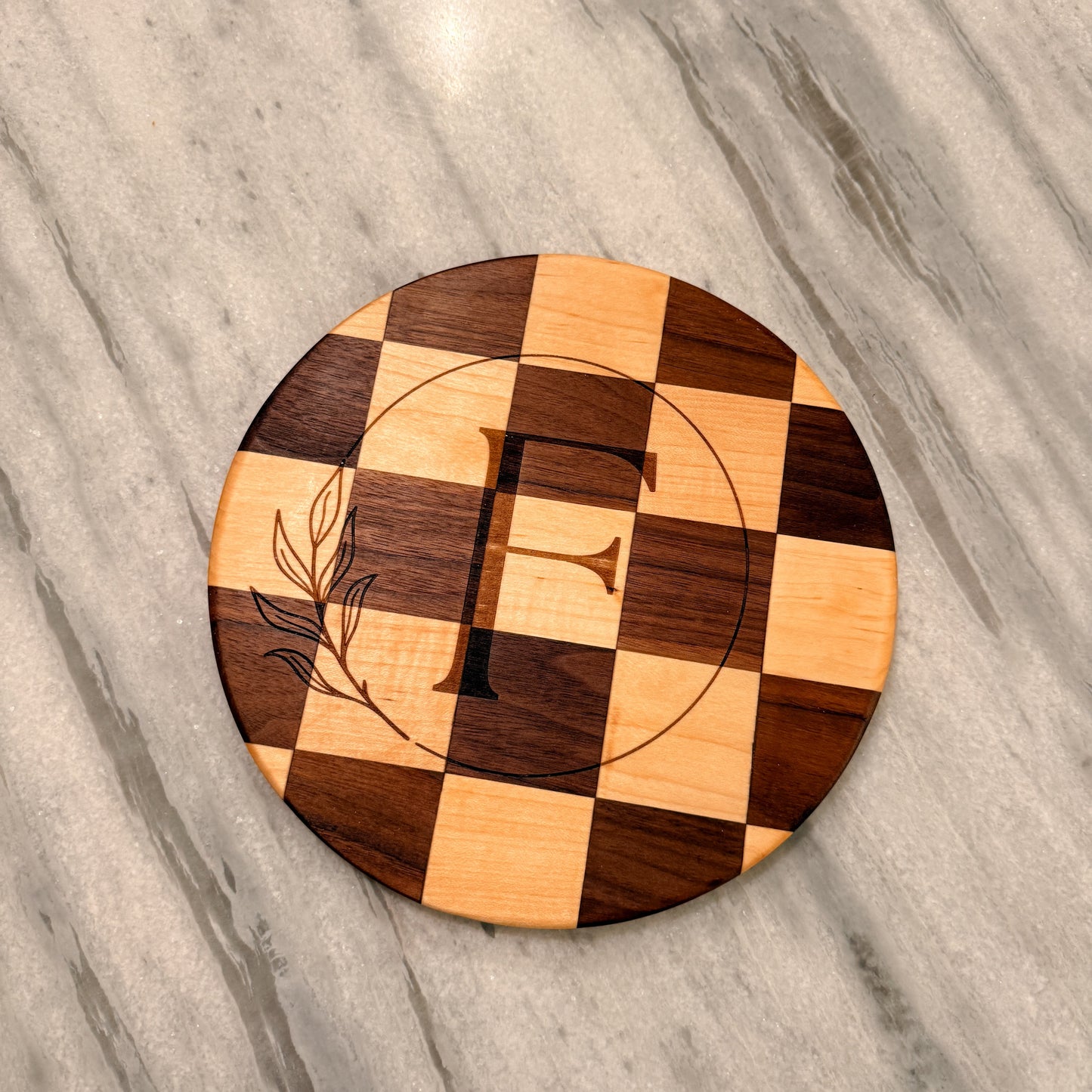 Round Wood Cutting Board